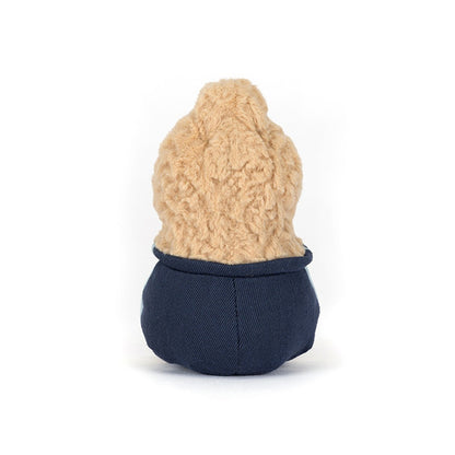 Jellycat bamse, Amuseables Peanut Star Student Outfit - 15 cm