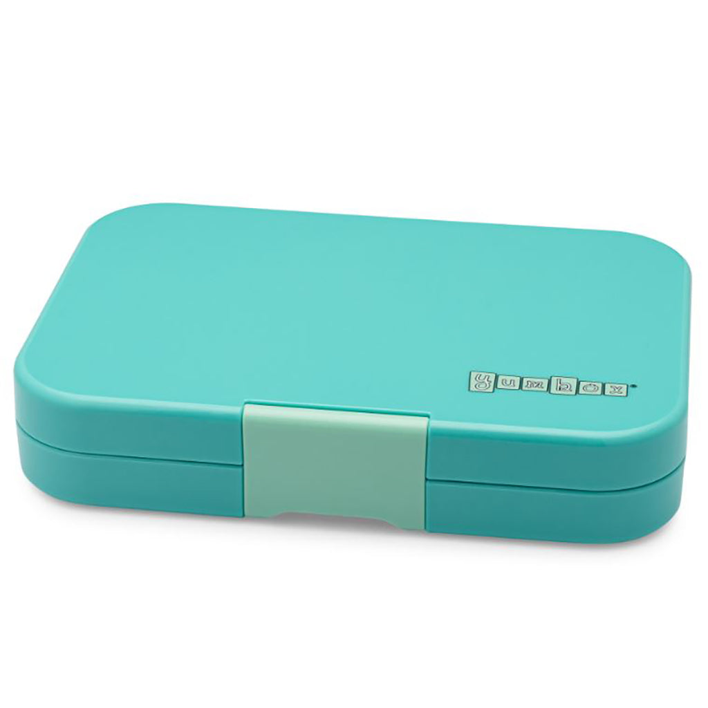 Yumbox XL madkasse m. 5 rum, Tapas - Jungle/ Pastel Blue