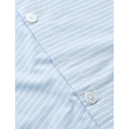 Studio Feder voksensengetøj, økologisk percale - Mattress stripe