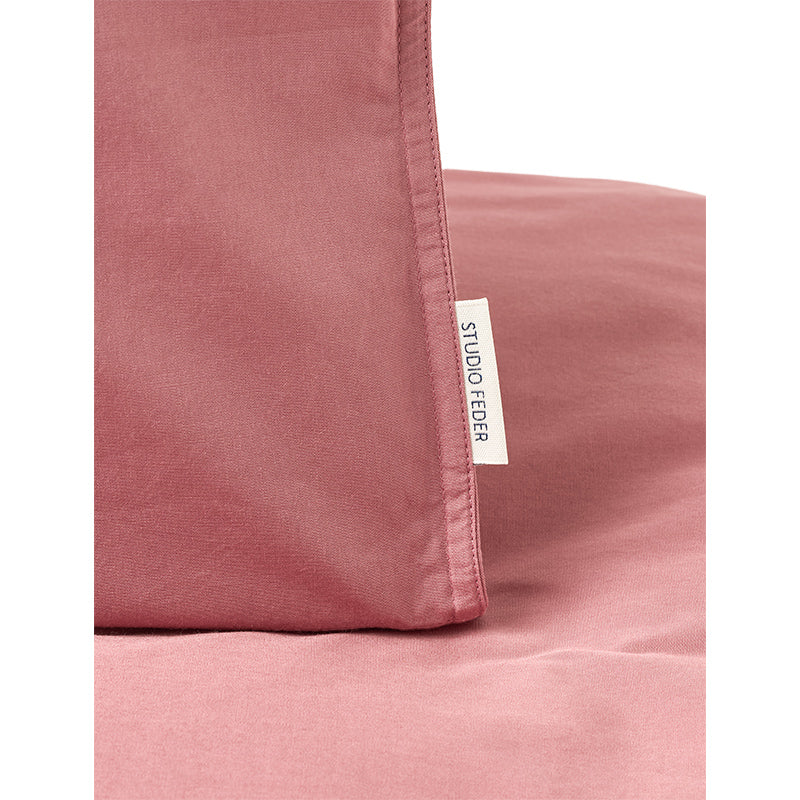Studio Feder juniorsengetøj, økologisk percale - Rosette