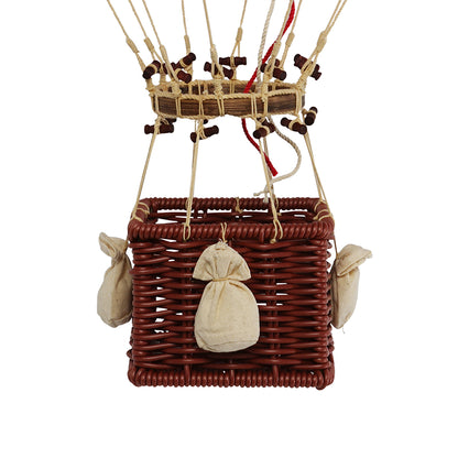 Luftballon, fløjlsblå - H: 56 x D: 32 cm