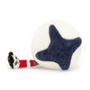 Jellycat bamse, Amuseable Sports Rugby Ball -  29 cm