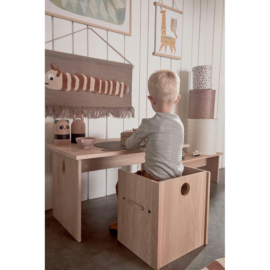 OYOY Børnemøbel, Arca bord, 82 x 50 cm - Nature