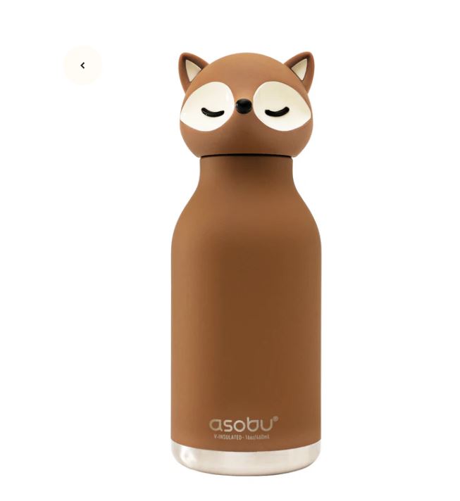 Asobu Bestie Animal termo drikkedunk, 460 ml. - Ræv