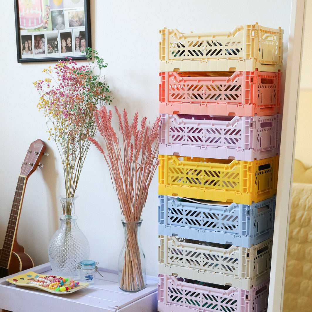 Aykasa Mini foldekasse, Lime cream