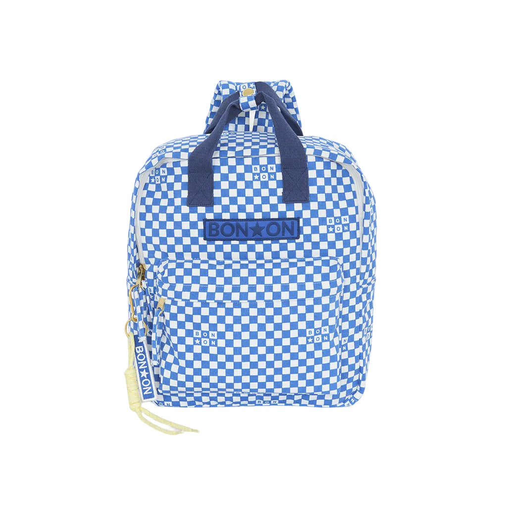 Bonton rygsæk, mellemstor - Damier Bleu