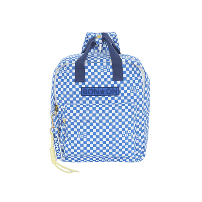 Bonton rygsæk, mellemstor - Damier Bleu
