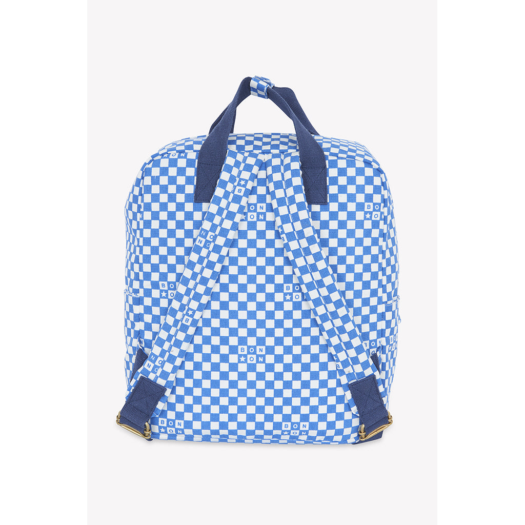 Bonton rygsæk, mellemstor - Damier Bleu