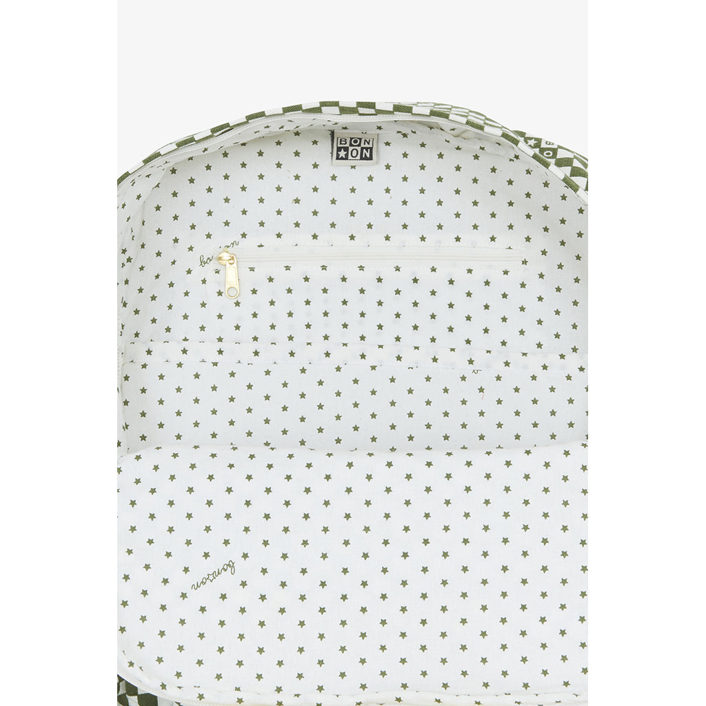 Bonton rygsæk, mellemstor - Damier Vert
