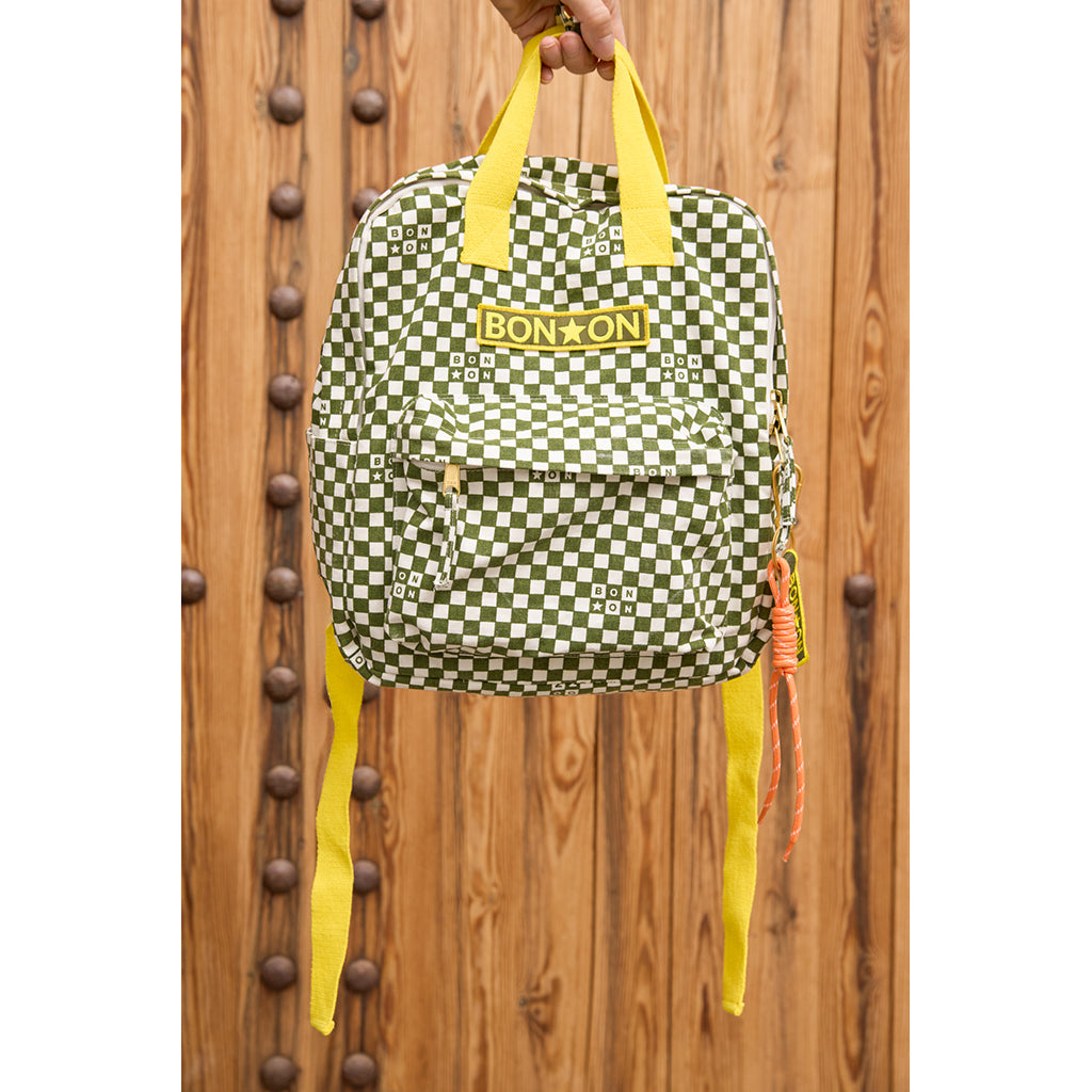 Bonton rygsæk, mellemstor - Damier Vert