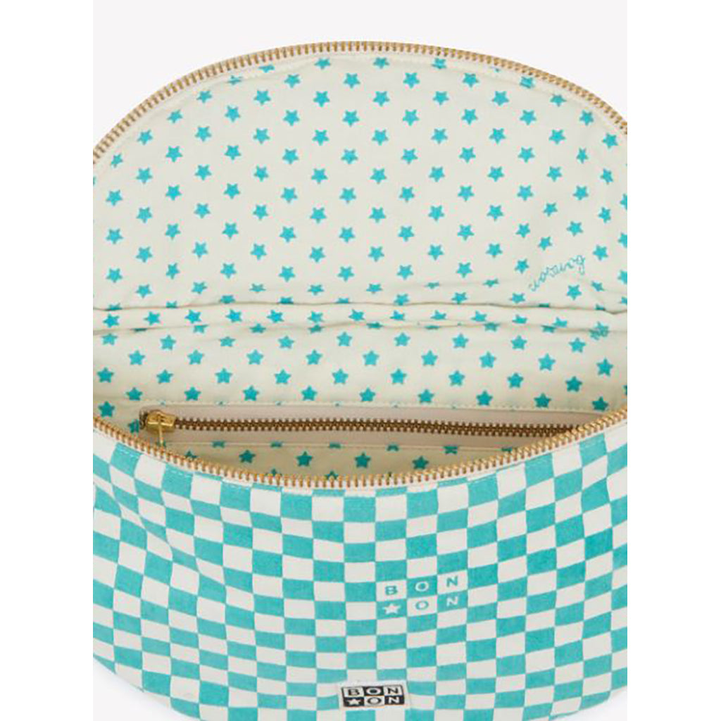 Bonton bæltetaske, Damier bleu Vintage