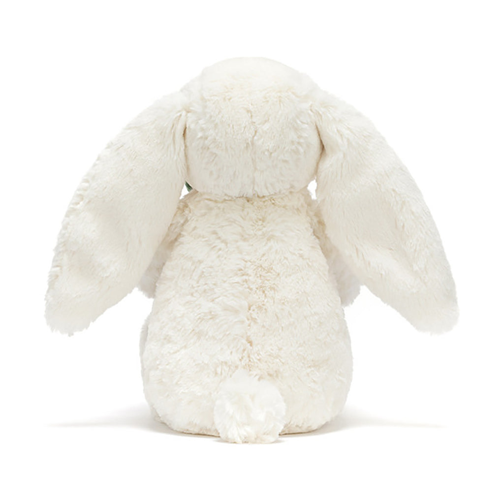 Jellycat bamse, kanin m plante,  Cream Bunny - 31 cm