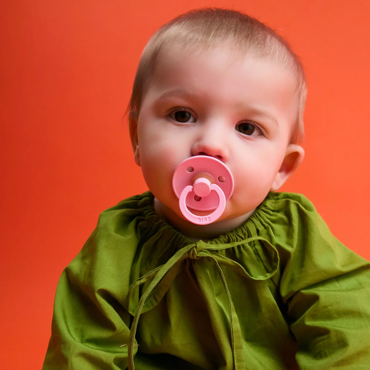 Bibs sutter i naturgummi, str. 2, 2-pak - Petal/Baby pink