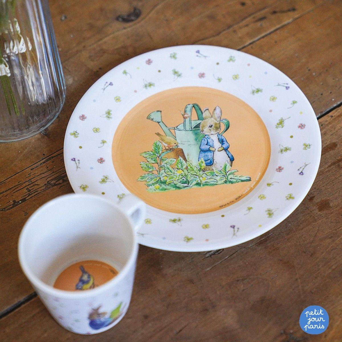 Petit Jour Paris, Peter Kanin flad tallerken - Vandkande