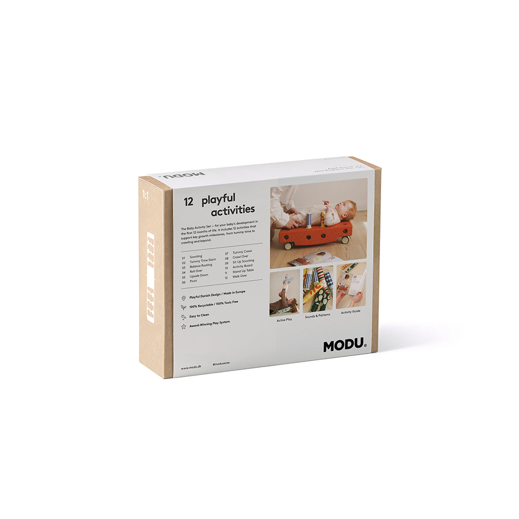 Modu Baby Motoriksæt, Sand grey/ Honey yellow