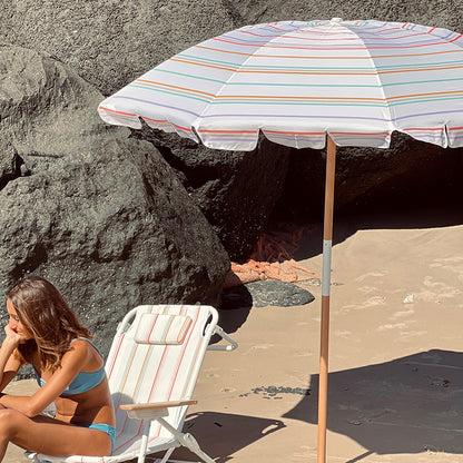 Sunnylife strandparasol, UP50+ faktor -  Rio Sun Multi Stripe