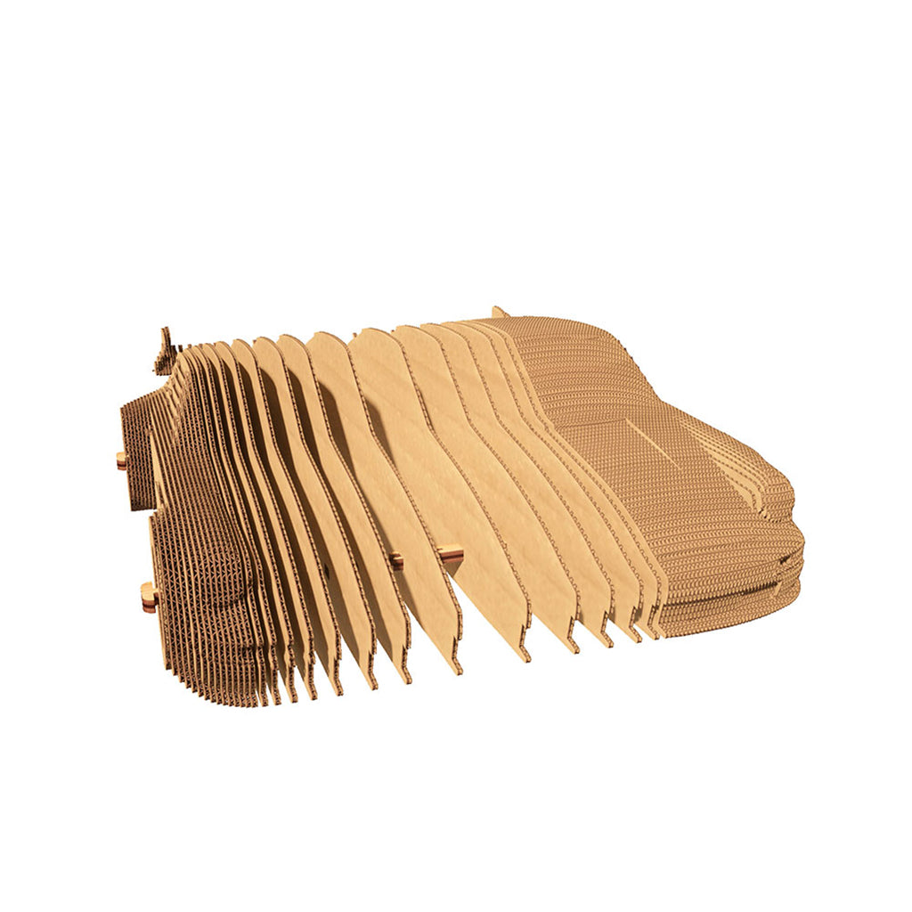 Cartonic 3D Puslespil, Saml-selv pap kunstværk - Porche