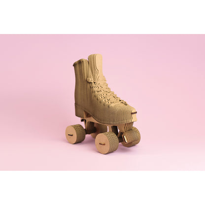 Cartonic 3D Puslespil, Saml-selv pap kunstværk - Rulleskøjte