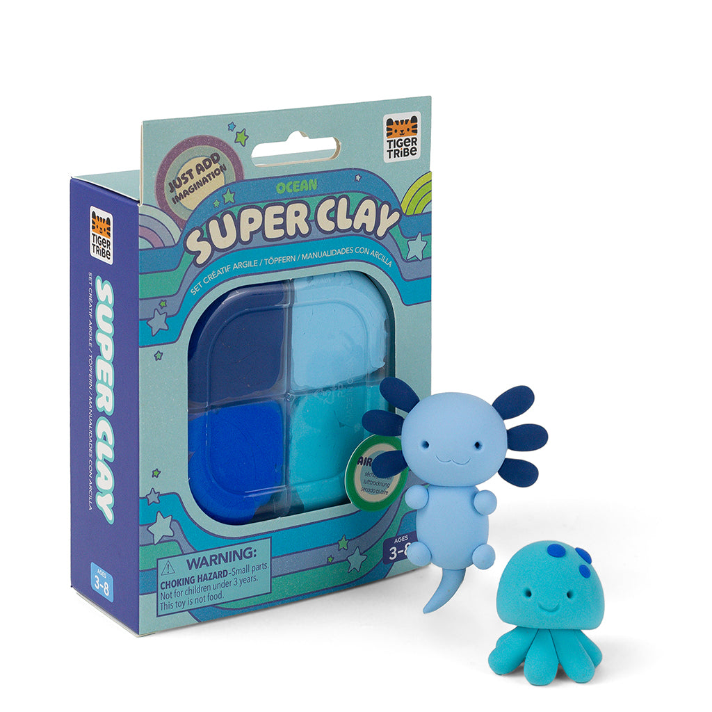 Tiger Tribe Super Clay Ocean modellervoks