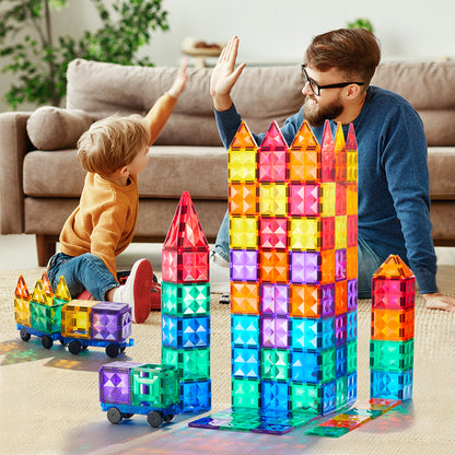 Mideer magnetiske byggeplader, 60 dele