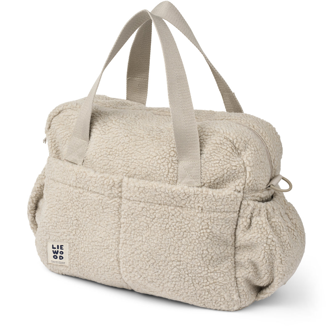Liewood pusletaske i fleece, Carly  - Mist