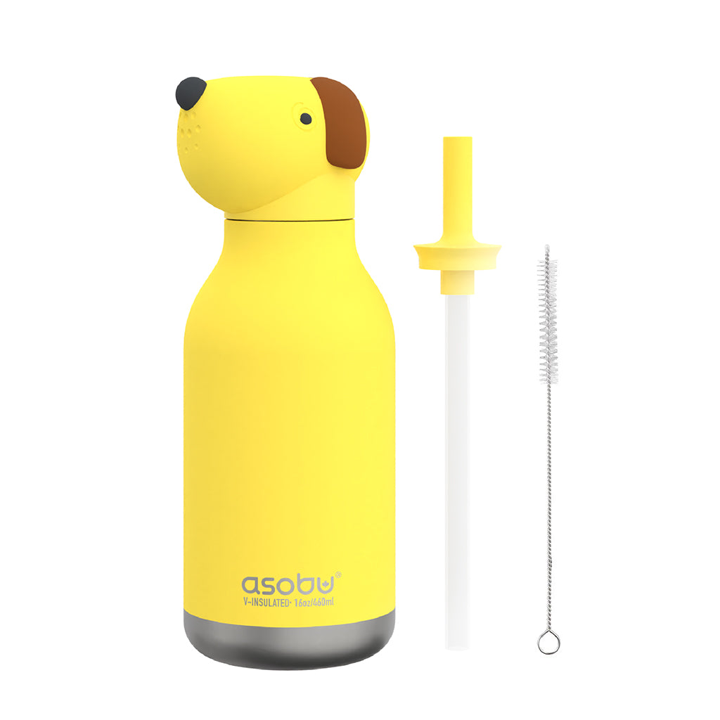 Asobu Bestie Animal termo drikkedunk, 460 ml. - Hund