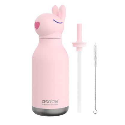 Asobu Bestie Animal termo drikkedunk, 460 ml. - Kanin