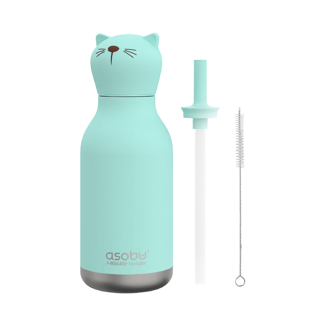 Asobu Bestie Animal termo drikkedunk, 460 ml. - Kat