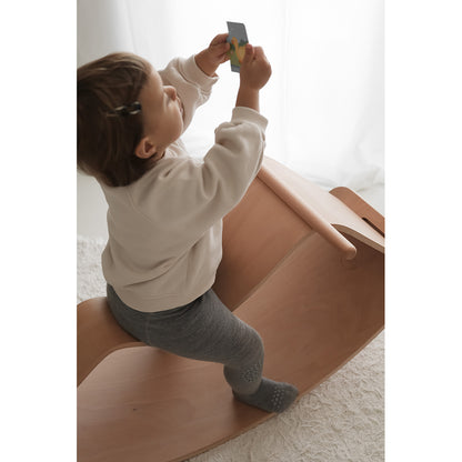 Curve-Lab, Gyngehest, Balancebræt Perfect Arc og gynge-del - Bøg