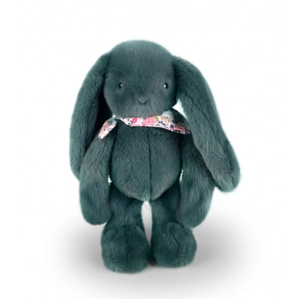 Doudou et Compagnie Blomsterkanin, grøn - 35 cm