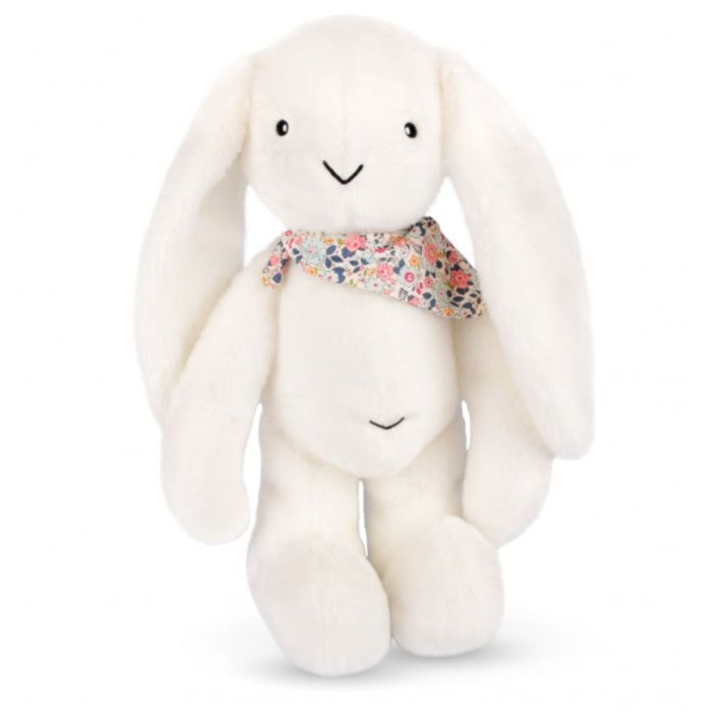 Doudou et Compagnie Blomsterkanin, hvid - 50 cm