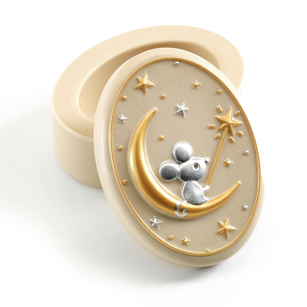 Djeco tandæske, Mus - Pastelfarver