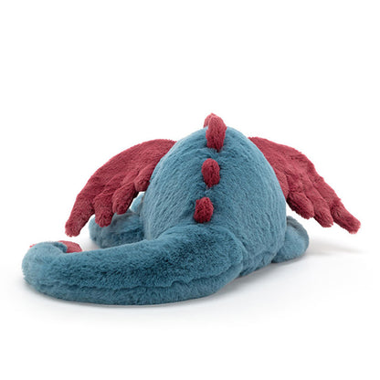 Jellycat bamse, Dexter drage, stor - 66 cm