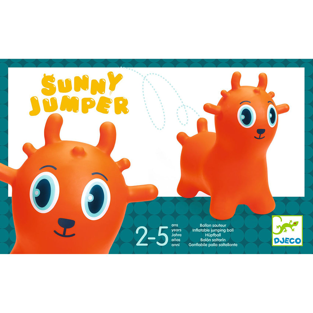 Djeco Hoppedyr, Sunny - Orange