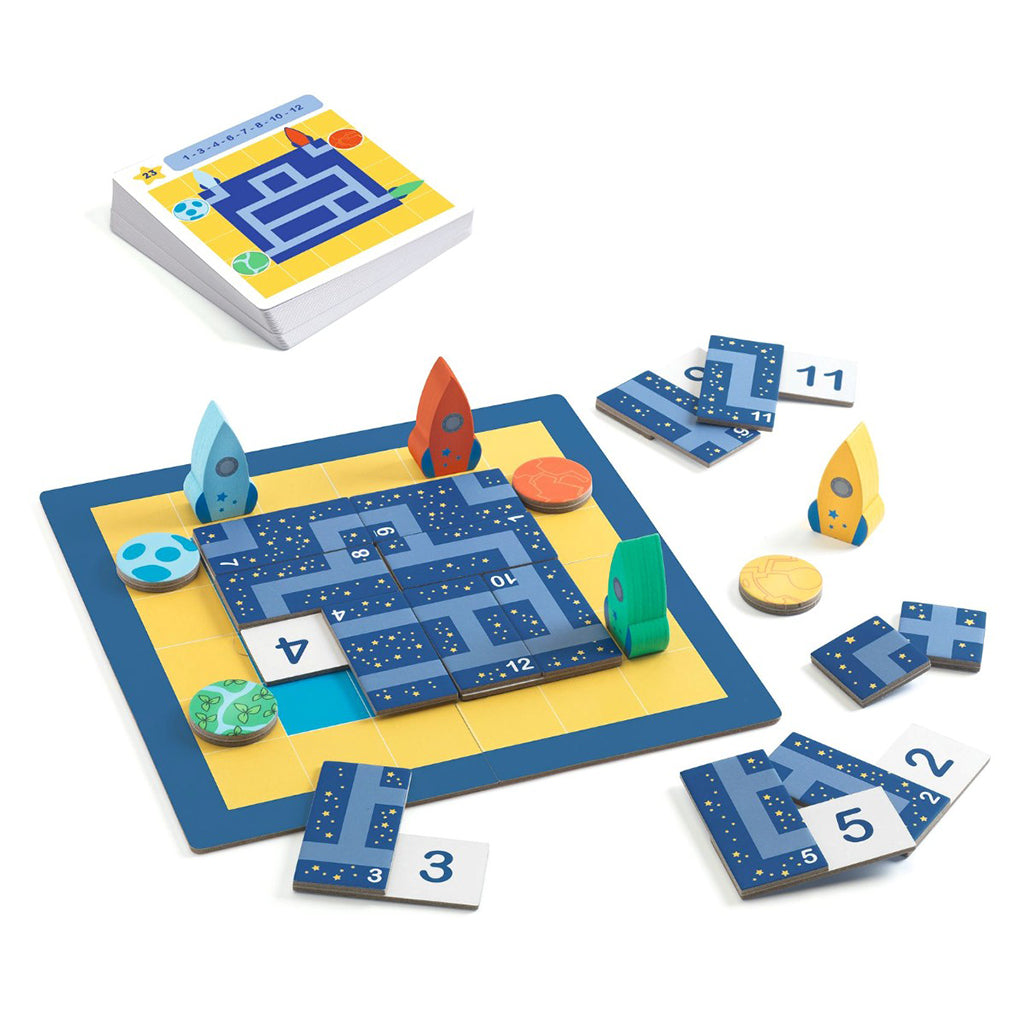 Djeco spil, Spil Sologic - Rocket track