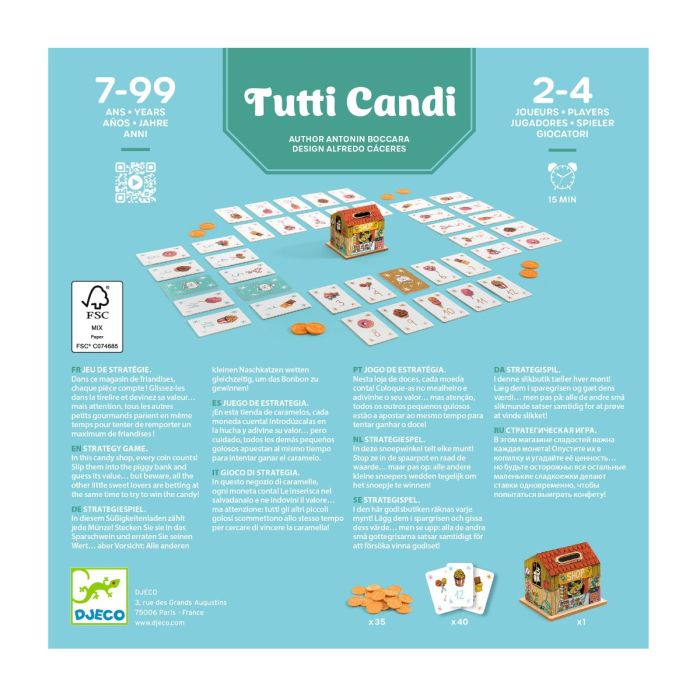 Djeco Spil, Tutti Candi