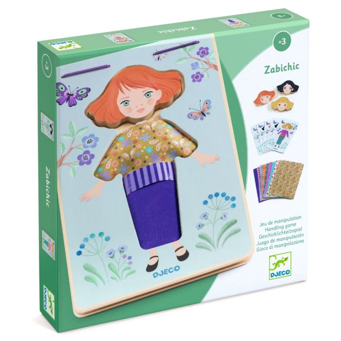 Djeco Kreativ æske, ZabiChic, Modedesigner