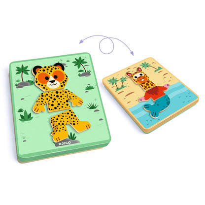 Djeco magnetleg, Inzebox - Mix&