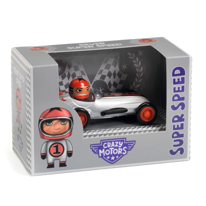 Djeco Crazy Motors, Super Speed - Silver