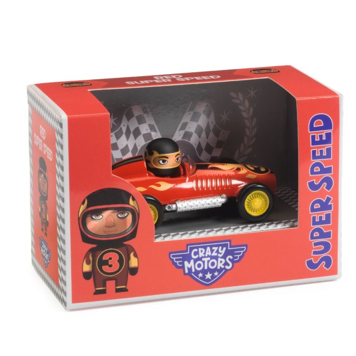 Djeco Crazy Motors, Super Speed - Rød