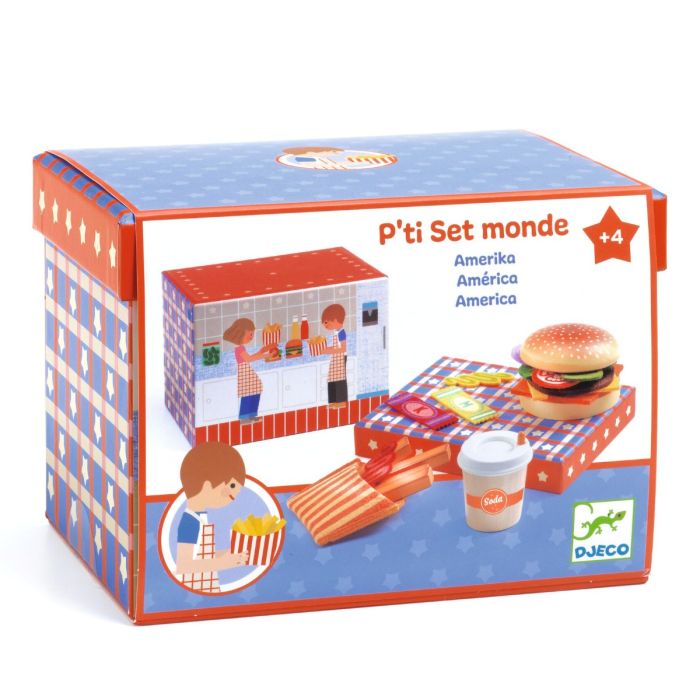 Djeco P’ti set, legemad - USA
