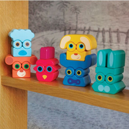 Djeco Ze Faces, Lav ansigter - 27 dele