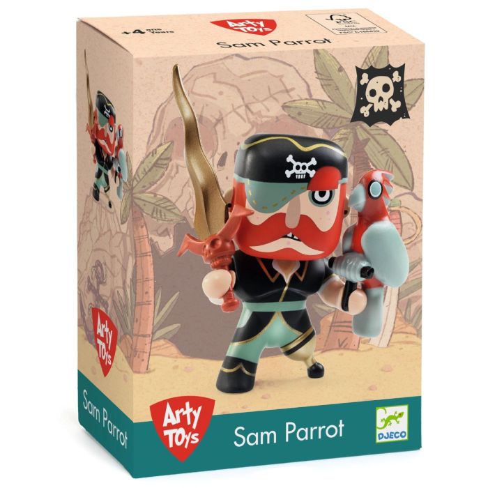 Djeco Arty Toys pirat Sam Parrot
