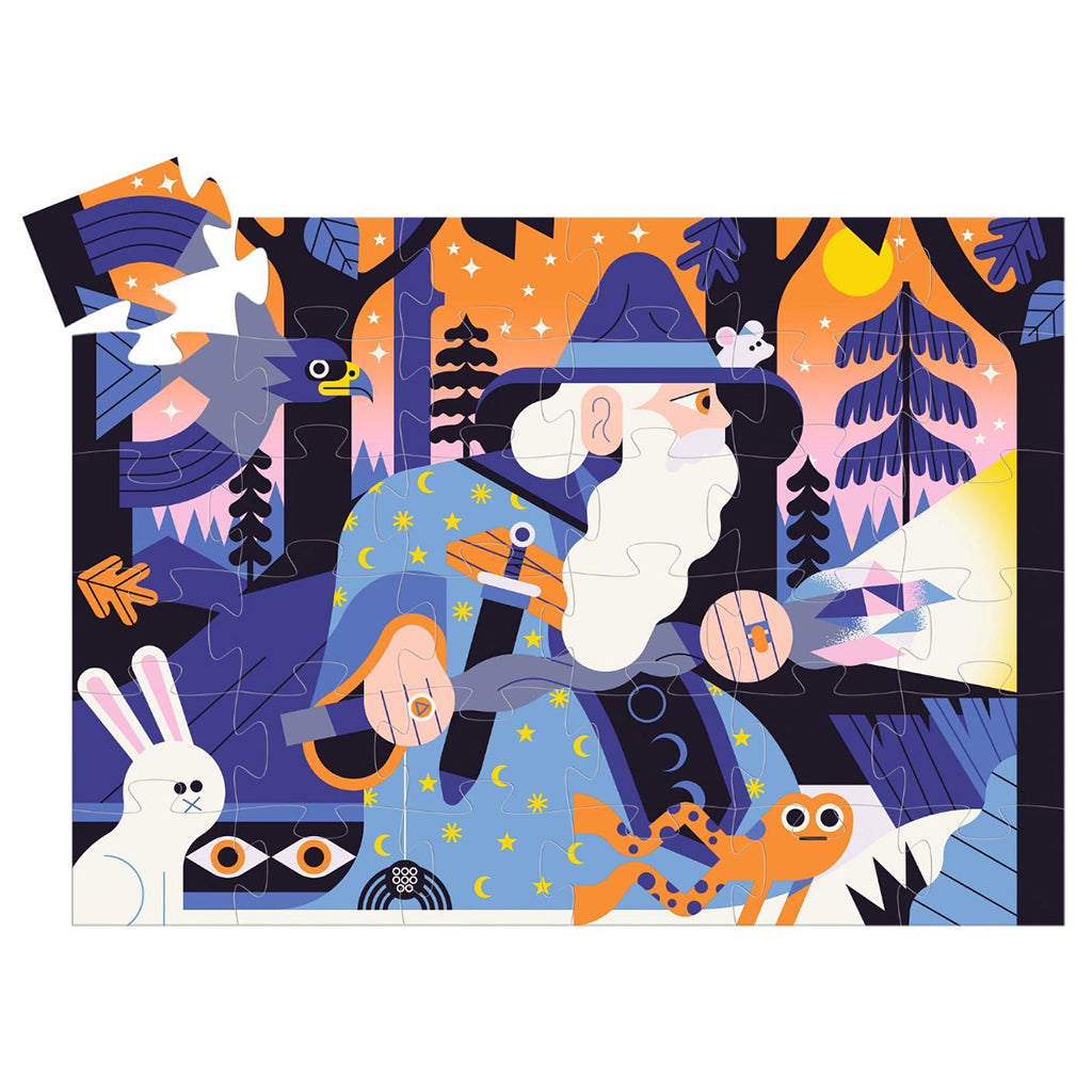 Djeco Puslespil, Troldmanden - 36 brikker