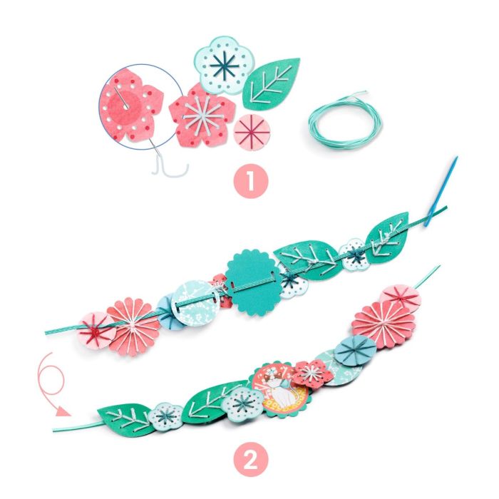 Djeco DIY - Flora halskæder