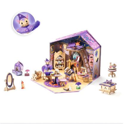 Djeco Mi House, mini dukkehus - Astra