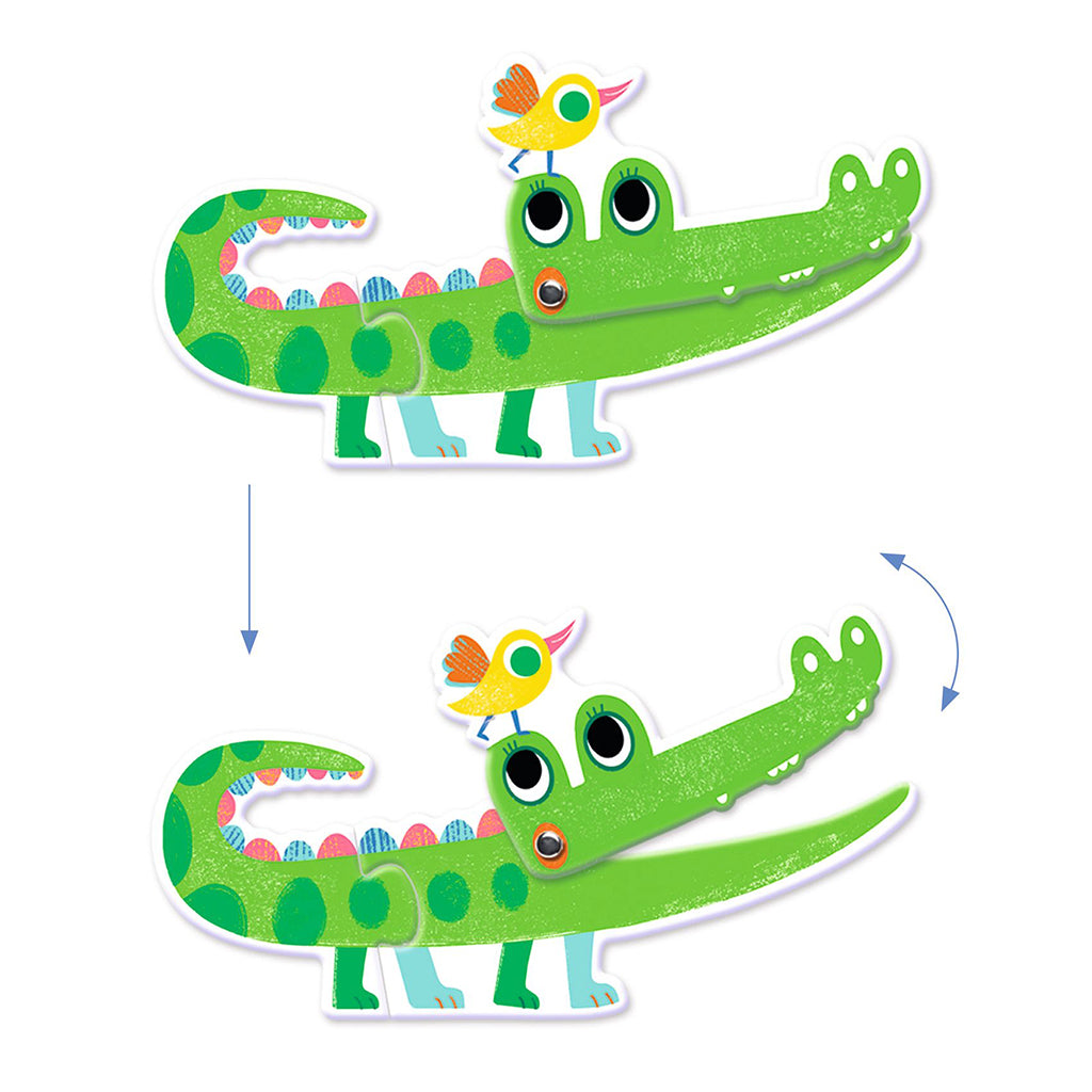 Djeco puslespil duo, Dyr