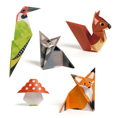 Djeco Origami, Skoven - Niveau 3