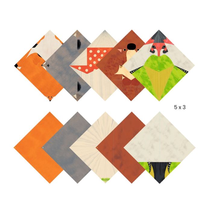 Djeco Origami, Skoven - Niveau 3