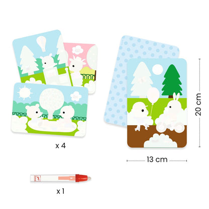 Djeco Farvelæg med vand, I Parken